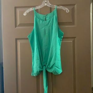 Topstype green halter top. Size S.